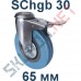 Колесная опора SChgb 30 65 мм под болт c тормозом Китай в Липецке