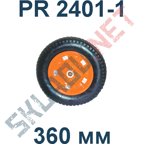 Колесо PR 2401-1  пневматическое 360 мм Китай в Липецке